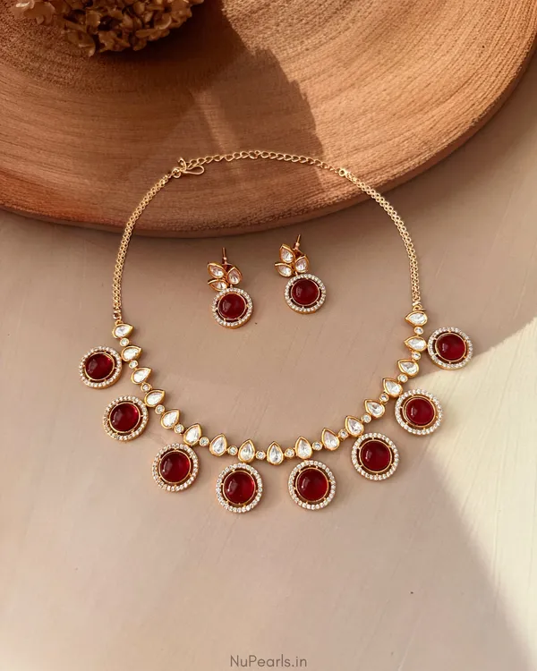 Red_Ahira_Polki_Kundan_&_Red_Stone_Necklace