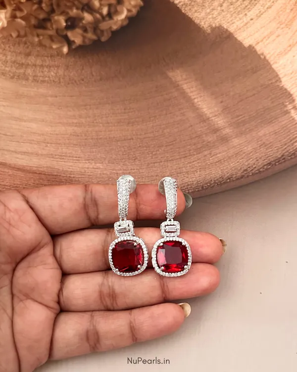 Red_Aria_AD_Stone_Drop_Earrings|_Rhodium_Plated_Party_Earrings_For_Women