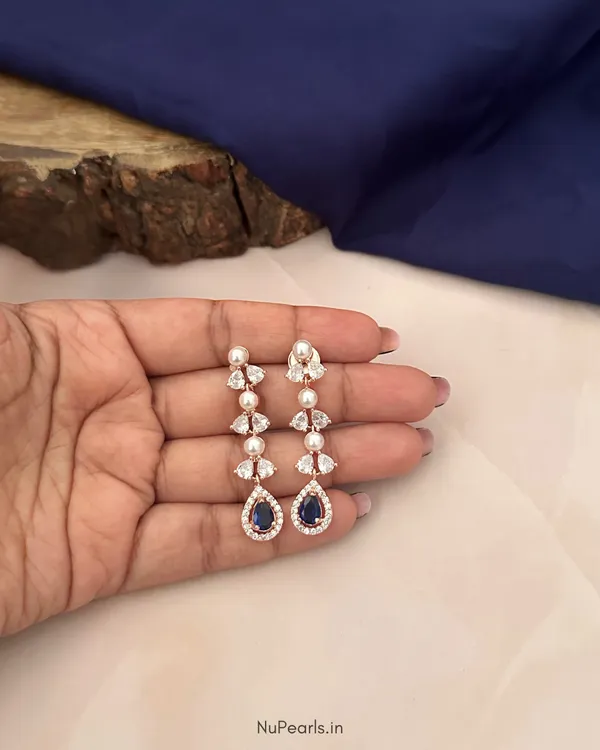 Blue_Ivy_Cz_Stone_&_Pearl_Rose_Gold_Dangler_Earrings_For_Women