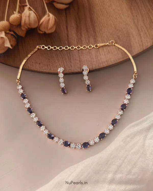 Purple_Peya_Necklace_|_18k_Rose_Gold_Plated_CZ_Studded_Jewellery_For_Women
