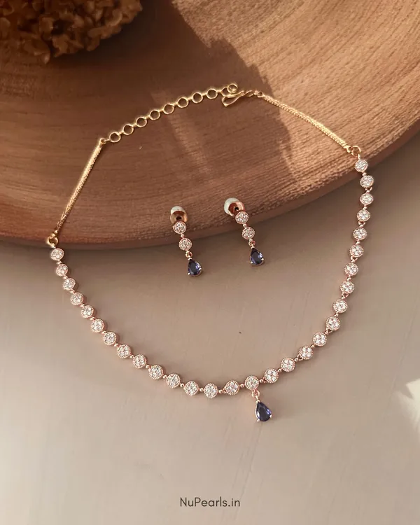Purple_Lili_Necklace_|_18K_Rose_Gold_Plated_CZ_Studded_Jewellery_Set_For_Women