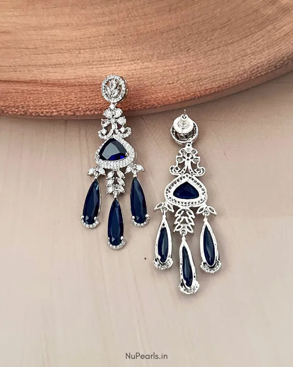 Blue_Grace__American_Diamond_Rhodium_Plated_Chandelier_Party_Earrings_For_Women