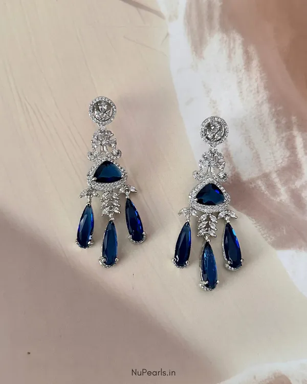 Blue_Grace__American_Diamond_Rhodium_Plated_Chandelier_Party_Earrings_For_Women
