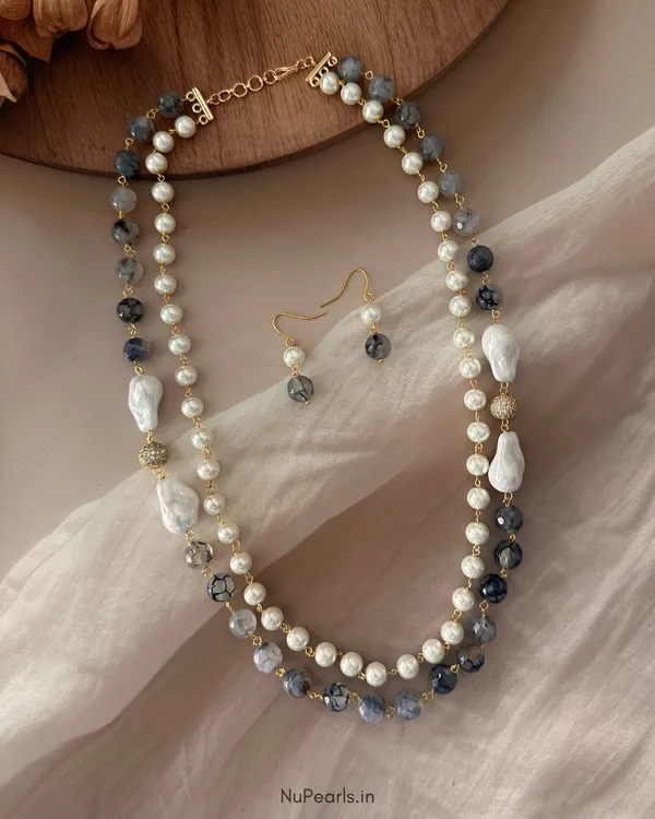 Grey_Ashni_Double_Layered_Mala_with_Shell_Pearls_For_Women