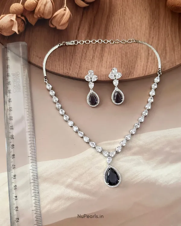Purple_Ella_Tear_Drop_Cz_Stone_Rhodium_Necklace