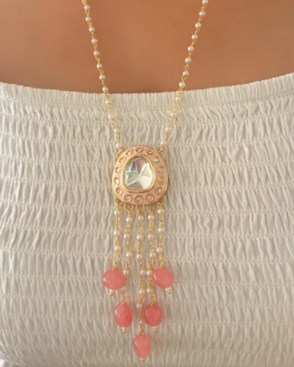 Pink_Nessa_Moissanite_Japanese_Pearl_Long_Mala_Necklace_For_Women