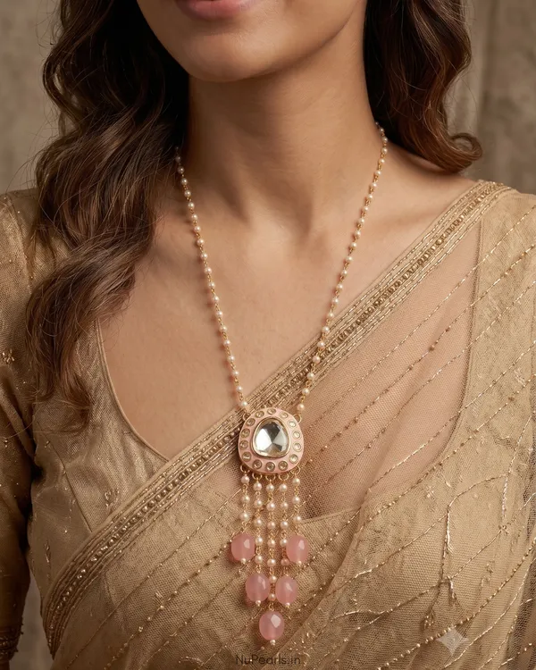 Pink_Nessa_Moissanite_Japanese_Pearl_Long_Mala_Necklace_For_Women
