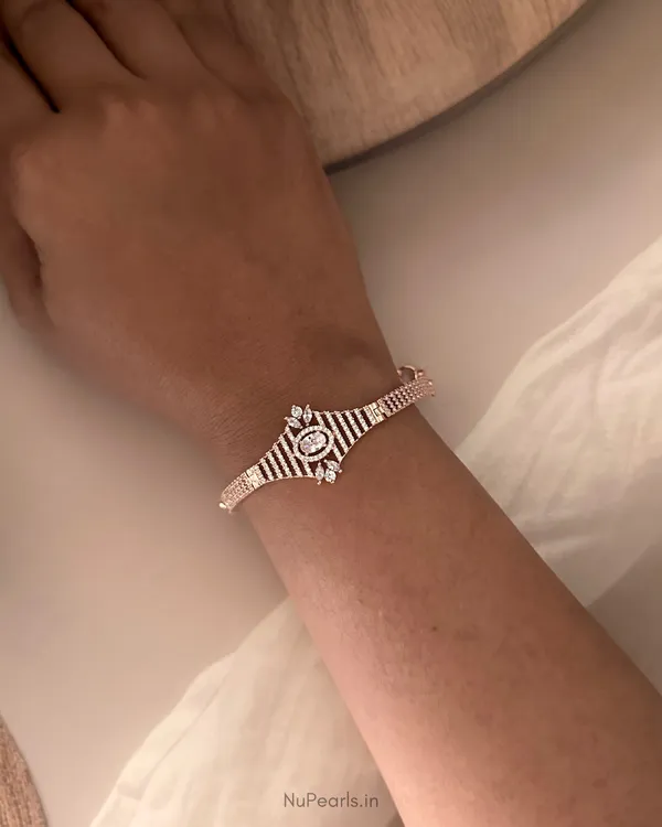Rose_Gold_Velli_|CZ_Adjustable_Bracelet_For_Women