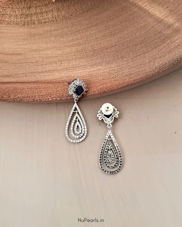 Dark_Blue_Maya_Cz_Stone_Rhodium_Dangler_Earrings