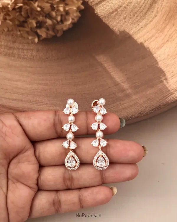 Rose_Gold_Ivy_Cz_Stone_&_Pearl_Rose_Gold_Dangler_Earrings