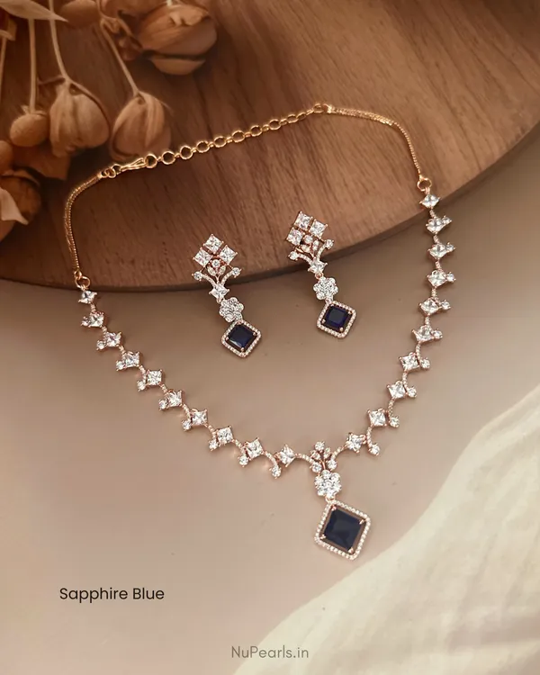 Blue_Viti_Necklace_|_18K_Rose_Gold_Plated_CZ_Studded_Jewellery_Set_For_Women