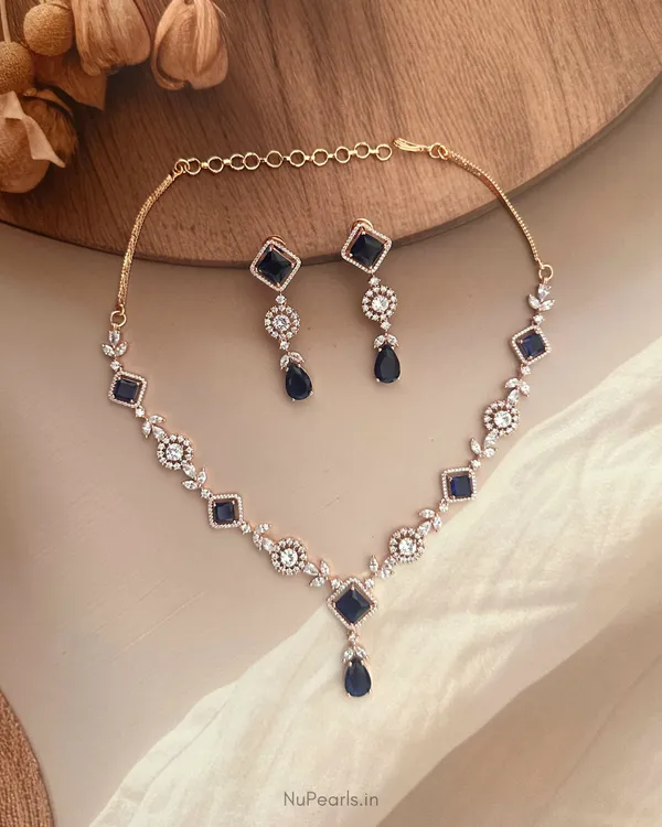 Blue_Jannat_Necklace_|_18K_Rose_Gold_Plated_CZ_Studded_Jewellery_Set_For_Women