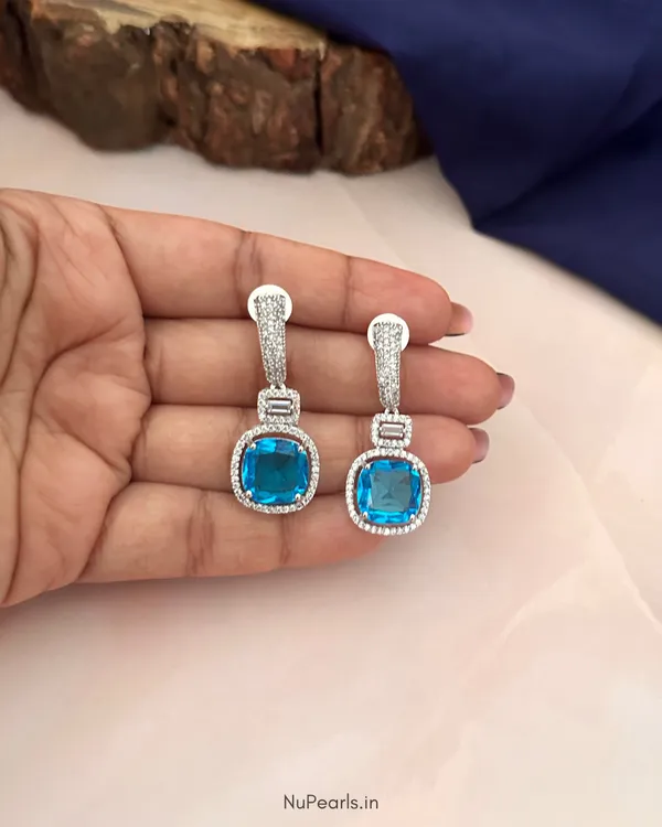 Light_Blue_Aria_AD_Stone_Drop_Earrings|_Rhodium_Plated_Party_Earrings_For_Women