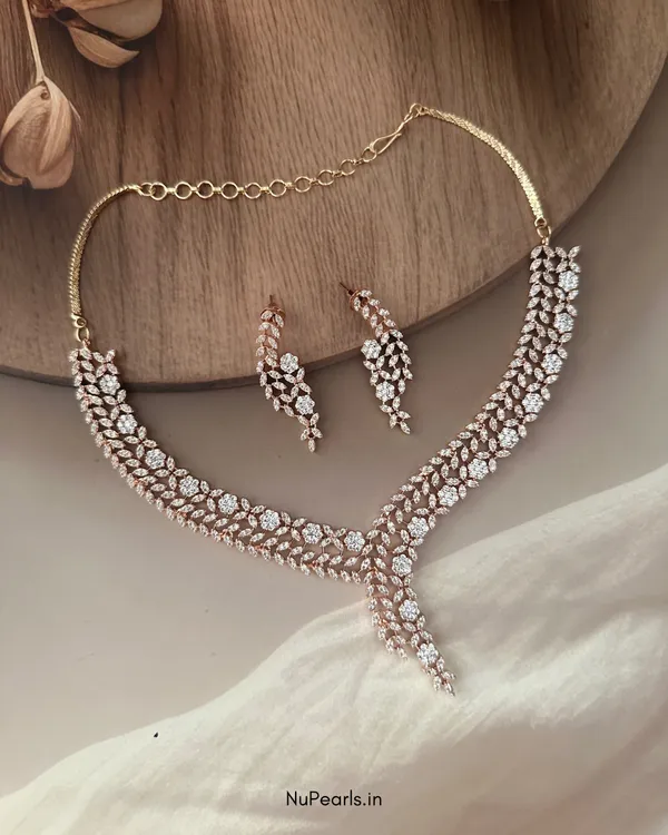 Rose_Gold_Cora_Necklace_With_AD_Stone_|_18K_Rose_Gold_Plated_Jewellery_Set_For_Women
