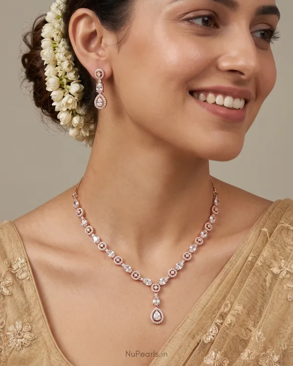 White_Mia_AD_Stone_Necklace_|_18K_Gold_Plated_Necklace_Set_For_Women