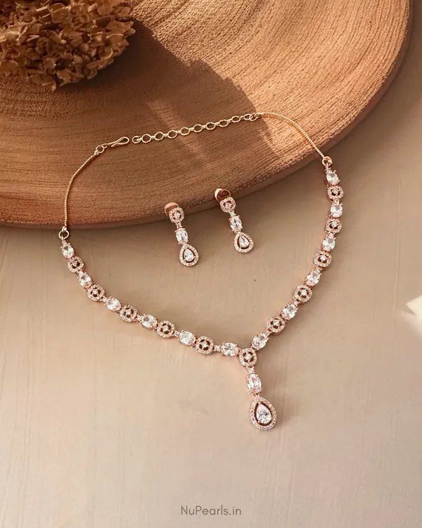White_Mia_AD_Stone_Necklace_|_18K_Gold_Plated_Necklace_Set_For_Women