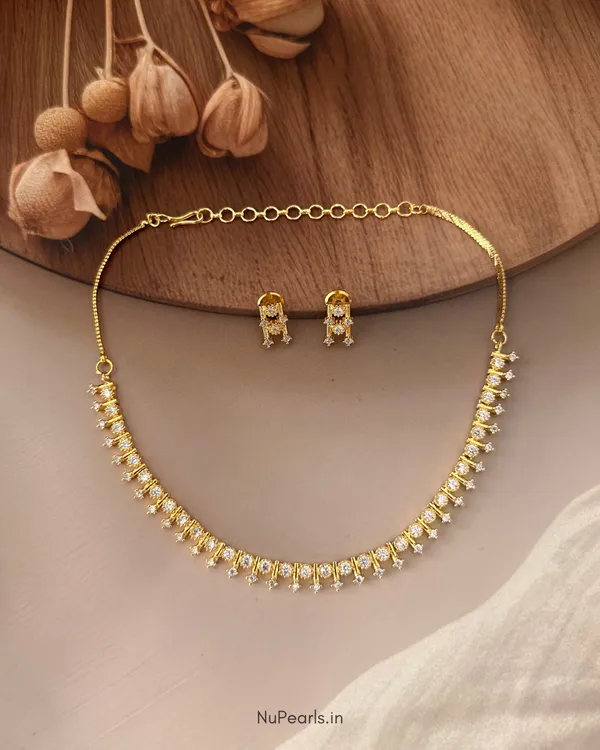IRIS_18K_Gold_Plated_Necklace_Set_For_Women_With_AD_Stones