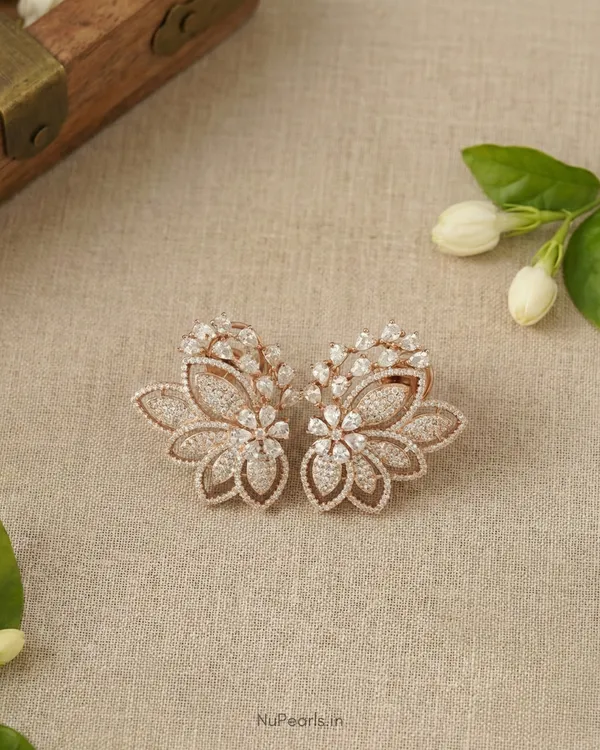Rose_Gold_Anna_AD_Stone_Studs|18K_Rose_Gold_Plated_Earrings_For_Women