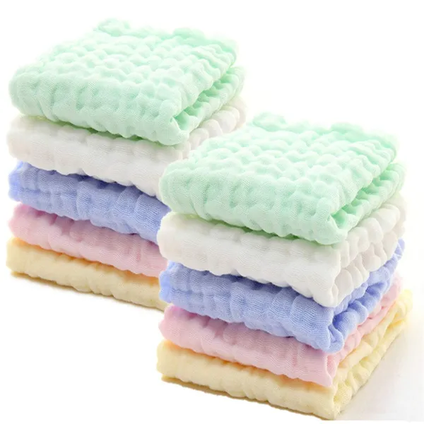 20_Piece_Organic_Muslin_Baby_Washcloths_Soft_&_Absorbent_Natural_Cotton_Wipes_For_Sensitive_Skin,_Perfect_For_Baby_Care_&_Showers_30X30_Cm