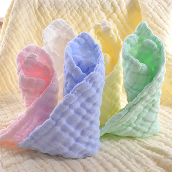 20_Piece_Organic_Muslin_Baby_Washcloths_Soft_&_Absorbent_Natural_Cotton_Wipes_For_Sensitive_Skin,_Perfect_For_Baby_Care_&_Showers_30X30_Cm