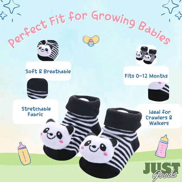 Pair_Of_12_Baby_Antislip_3D_Socks_For_New_Born_Baby,_Non_Slip_Grip_Ankle_Socks_With_Non_Skid_Soles_(0-12_Month)