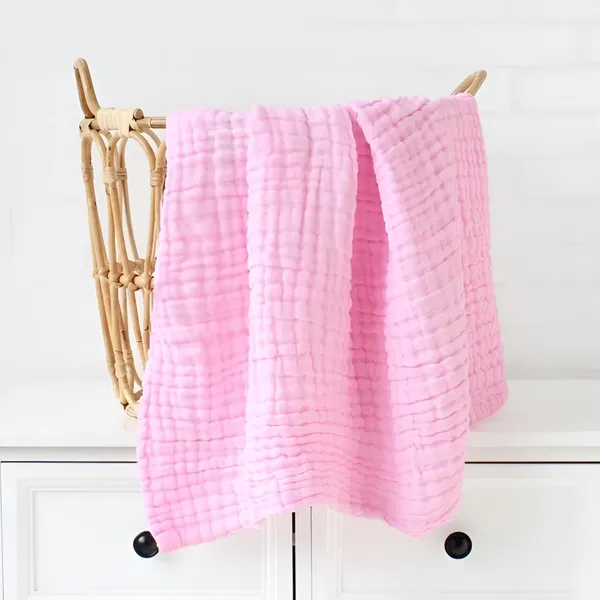 Pink_Organic_Cotton_Muslin_Baby_Bath_Towel_-_Super_Absorbent,_Extra_Soft,_Eco-Friendly,_Multi-Use_For_Newborns_(105X105_Cm)