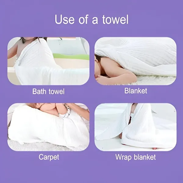 Yellow_Organic_Cotton_Muslin_Baby_Bath_Towel_-_Super_Absorbent,_Extra_Soft,_Eco-Friendly,_Multi-Use_For_Newborns_(105X105_Cm)