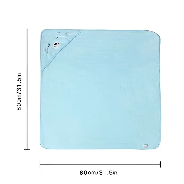 1_Piece_Grey_Ultra-Soft_Hooded_Baby_Towel_|_Absorbent_Bath_Towel_For_Newborns,_Infants_&_Toddlers_(31X31_Inch)