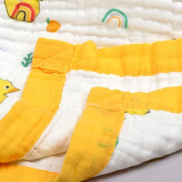 Yellow_Cotton_6_Layers_Muslin_Soft_Blanket_For_Kids_|_All_Seasons_Multipurpose_Crib_Ac_Quilt_Wrap_|_110X110_Cm