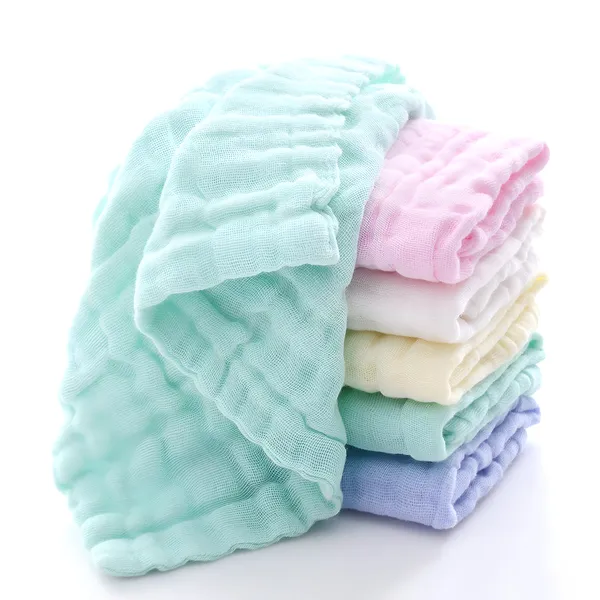 5_Piece_Organic_Muslin_Baby_Washcloths_Soft_&_Absorbent_Natural_Cotton_Wipes_For_Sensitive_Skin,_Perfect_For_Baby_Care_&_Showers_30X30_Cm