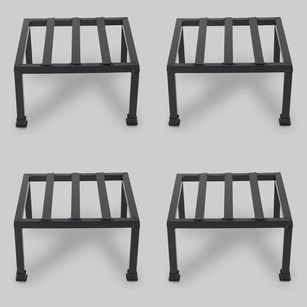 Set_Of_4_Black_Premium_Strong_Flower_Pot_/_Gamla_Square_Stand_For_Indoor_And_Outdoor_Plants_|_Square_Shape_Thick_And_Strong_Leg