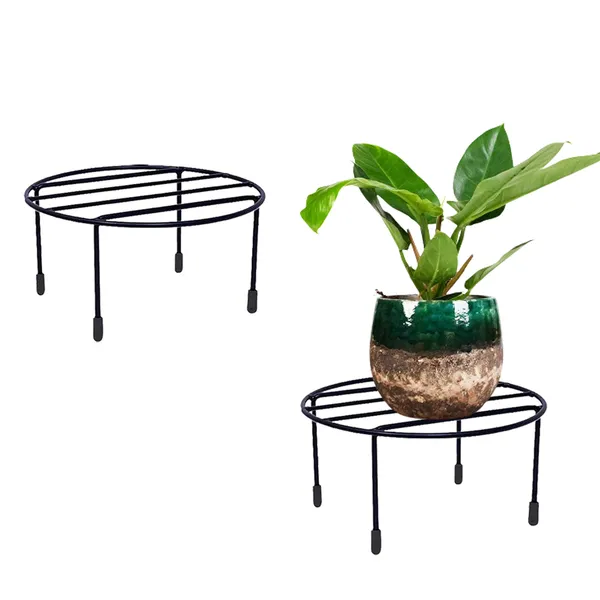 Set_Of_2_Black_Metal_Stand_For_Indoor_&_Outdoor_Plants_|_Anti_Rust_With_Bottom_Rubber_For_Ideal_For_Balcony_Garden