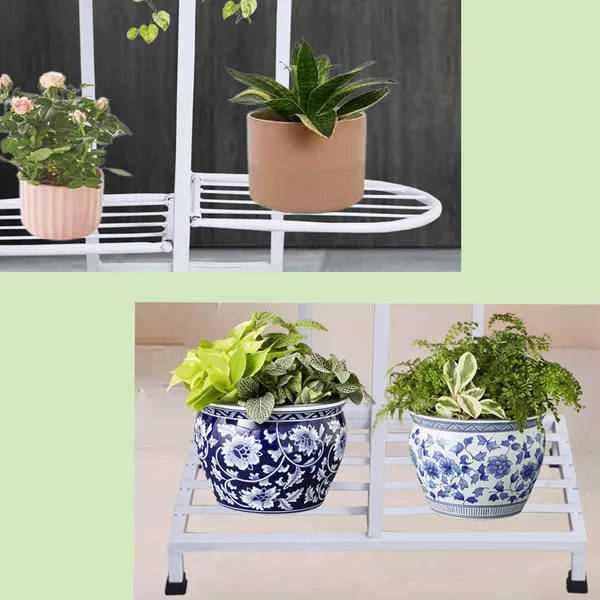 7-_Tier_Plant_Stand_Multiple__Flower_Pot_Holder_Shelves_Planter_Rack_Storage_Organizer_Display_for_Indoor_Outdoor_Garden_Balcony,_set_of_1,_White