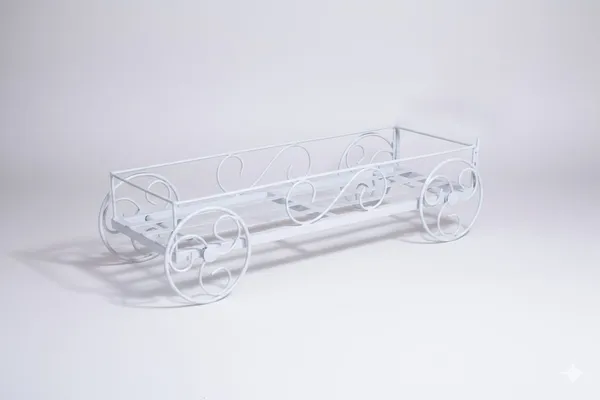 White_Metal_Rectangular_Stands__For_Indoor_And_Outdoor_Plants_|_With_Moving_Wheels_|_Size:(60_L_X_20_W_X_17_H_Cm)
