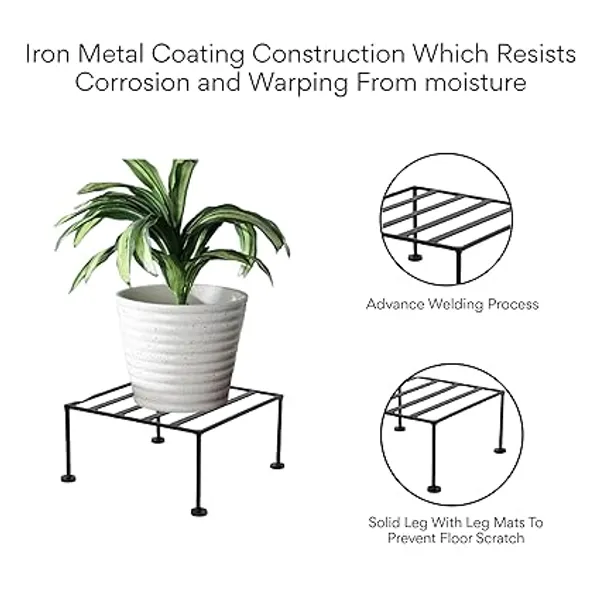 Set_Of_4_Black_Classic_Strong_8Mm_Wire_Flower_Pot_Stand_/_Gamla_Square_Stand_For_Indoor_And_Outdoor_Plants_For_Garden,_Balcony