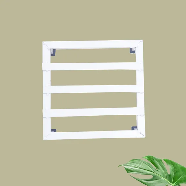 Set_Of_4_White_Strong_Flower_Pot_/_Gamla_Square_Stand_|_For_Indoor_And_Outdoor_Plants_|_Square_Shape_Thick_And_Strong_Leg