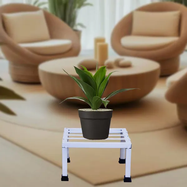Set_Of_4_White_Premium_Strong_Flower_Pot_/_Gamla_Square_Stand_For_Indoor_And_Outdoor_Plants_|_Square_Shape_Thick_And_Strong_Leg