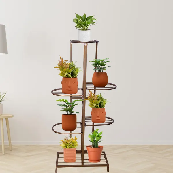 7-_Tier_Plant_Stand_Multiple_
Flower_Pot_Holder_Shelves_Planter_Rack_Storage_Organizer_Display_for_Indoor_Outdoor_Garden_Balcony,_set_of_1,_Gold