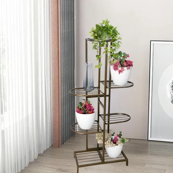 7-_Tier_Plant_Stand_Multiple_
Flower_Pot_Holder_Shelves_Planter_Rack_Storage_Organizer_Display_for_Indoor_Outdoor_Garden_Balcony,_set_of_1,_Gold