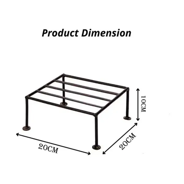 Set_Of_2_Black_Classic_Strong_8Mm_Wire_Flower_Pot_Stand_/_Gamla_Square_Stand_For_Indoor_And_Outdoor_Plants_For_Garden,_Balcony,_Black_-
