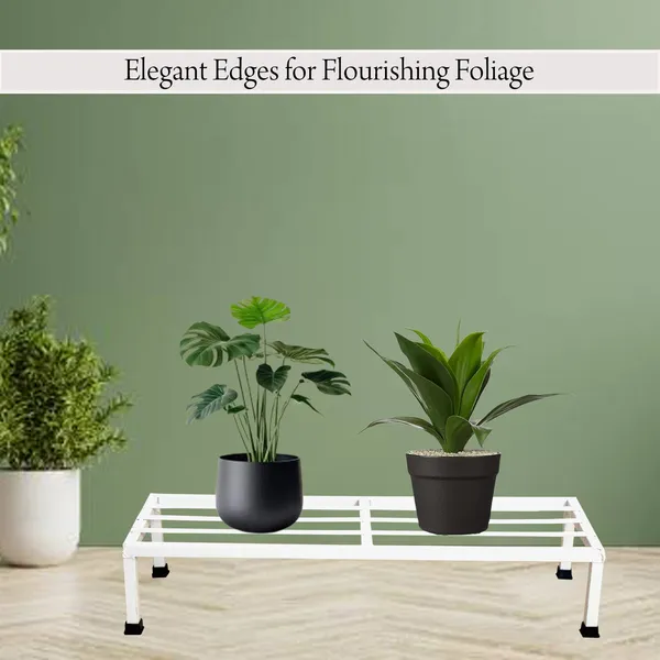 Pack_Of_2_White_Metal_Rectangular_Stand_For_Indoor/Outdoor_Plants_|_24_Inches