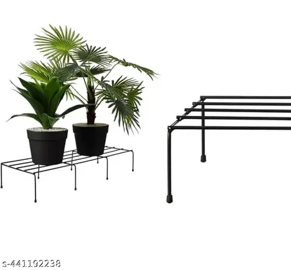Black_Set_Of_4_Anti_Rust_Metal_Plant_Stand_with_bottom_rubber_|_For_Balcony_Garden,__Indoor_&_Outdoor_Pot_Stand