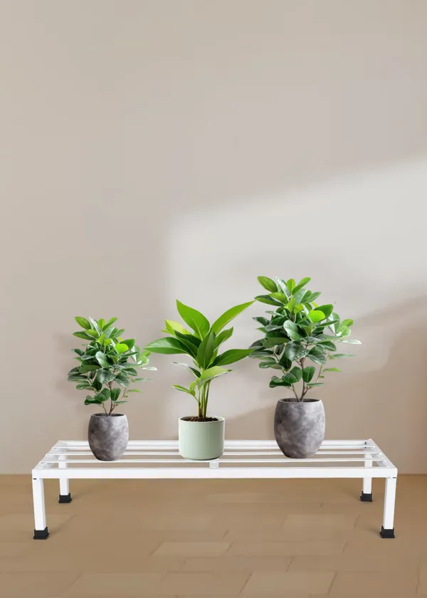 Pack_Of_4__White_Rectangular_Metal_Stand_For_Indoor/Outdoor_Plants_|_24_Inches