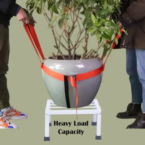 Set_Of_2_White_Strong_Flower_Pot_/_Gamla_Square_Stand_|_For_Indoor_And_Outdoor_Plants_|_Square_Shape_Thick_And_Strong_Leg