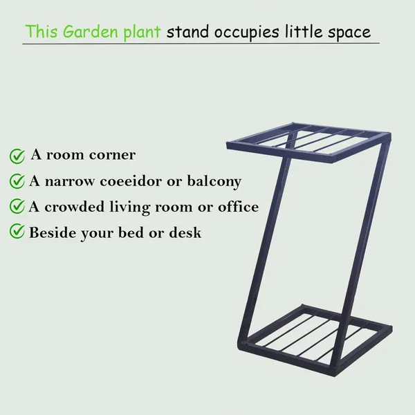 Black_Metal_Z_Shape_Metal_Planters_Stand_|_For_Plantation_Indoor_And_Outdoor_(set_of_1)