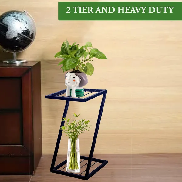 Set_of_1_-_Black_Metal_Stylish_New_Z_Shape_Metal_Planters,_Perfect_Stand_For_Planter_Indoor_And_Outdoor