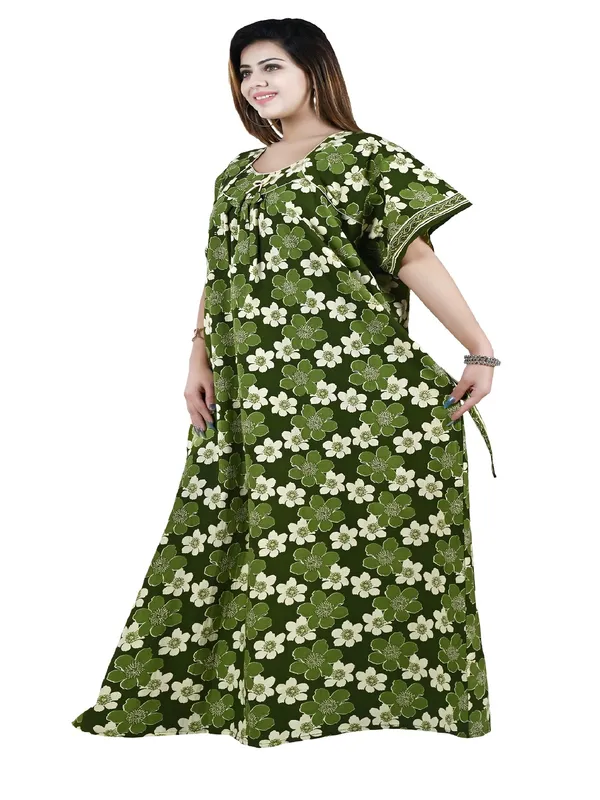 Women_Pure_Cotton_Nighty_Maxi_Plus_Size_Jumbo_7XL_To_10XL