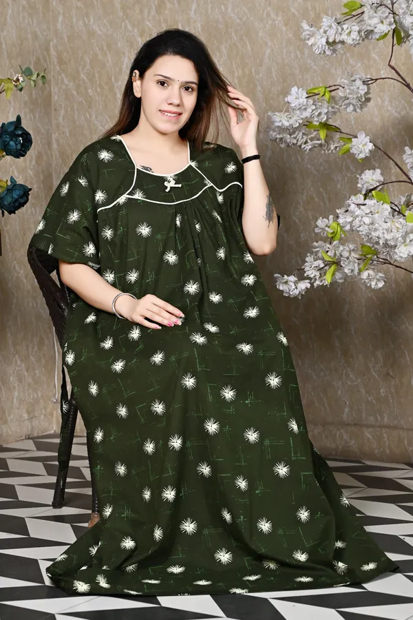 Women_Plus_Size_Nighty_Cotton_Maxi_Gown_Printed_5XL_to_10XL_2_Pc_(Combo)