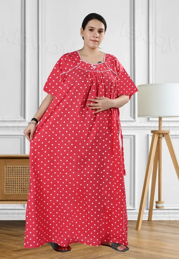 Women_Plus_Size_Nighty_Cotton_Maxi_Gown_Printed_5XL_to_10XL_2_Pc_(Combo)