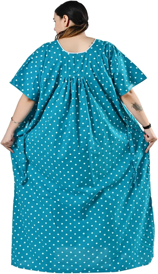 Pluse_Size_-_Blue_Women_Cotton_Nighty_Plus_Size_Summer_Maxi_5XL_To_10XL